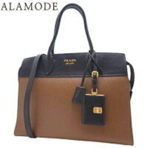 Prada Esplanade Bag Tote Handbag Saffiano SAFFIANOCITY CALF Nero Black